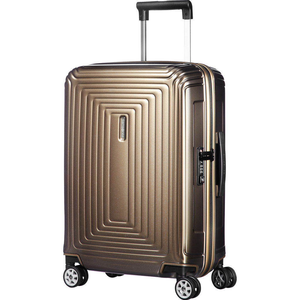 Samsonite Neopulse Spinner 5523Cm Metallic Sand samsonite kopen in de aanbieding Samsonite Neopulse Spinner 5523Cm Metallic Sand samsonite kopen in de aanbieding