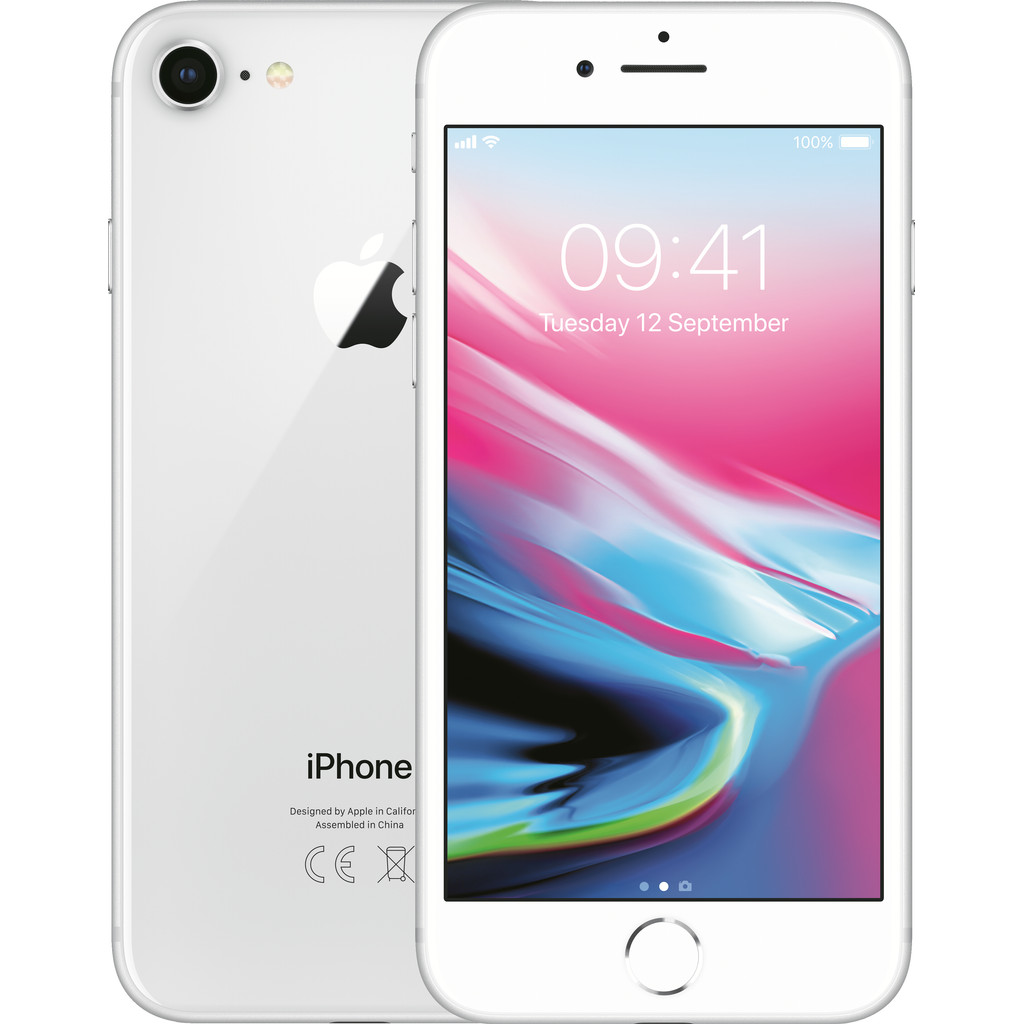 Apple iPhone 8 256GB Zilver-256 GB opslagcapaciteit 4,7 inch Retina HD scherm iOS 11