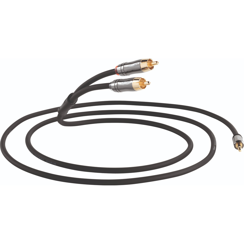 QED Performance Audio J2P Graphite 3,5 mm - RCA Kabel 1,5m