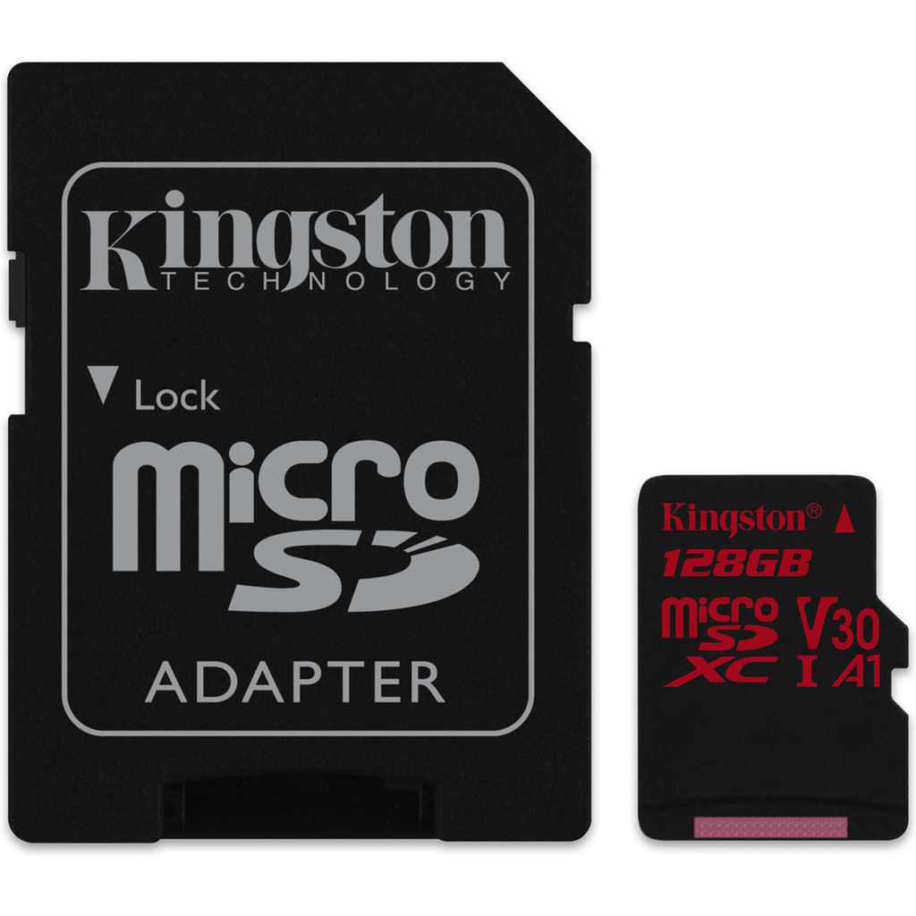 Kingston Microsdxc Canvas React 128Gb 100 Mbs Sd Adapter kingston kopen in de aanbieding Kingston Microsdxc Canvas React 128Gb 100 Mbs Sd Adapter kingston kopen in de aanbieding