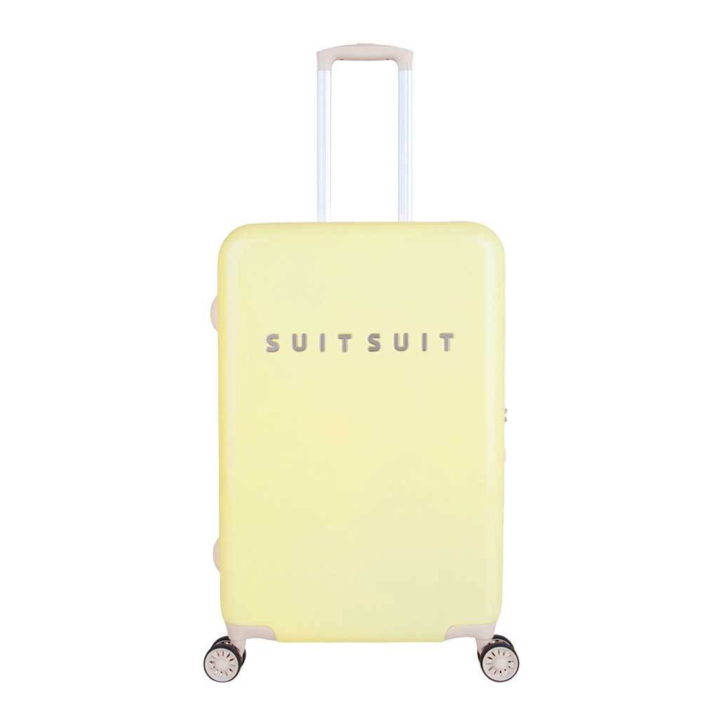 SUITSUIT Reiskoffers Suitcase Fabulous Fifties 24 inch Spinner Geel online kopen