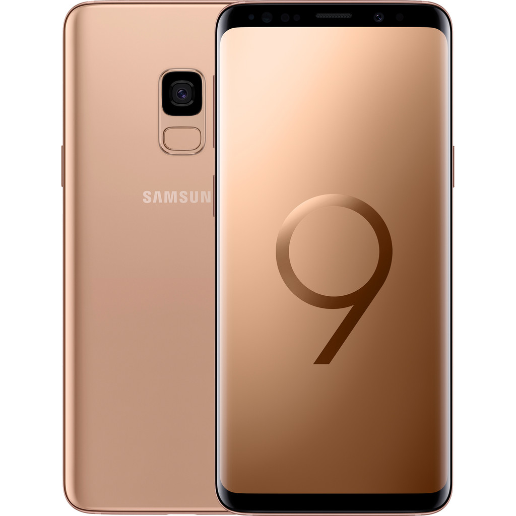Samsung Galaxy S9 64 GB Goud-64 GB opslagcapaciteit 5,8 inch Quad HD scherm Android 8.0 Oreo