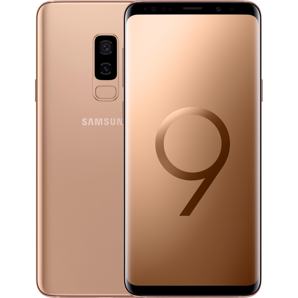 Samsung Galaxy S9 Plus 64 GB Goud-64 GB opslagcapaciteit 6,2 inch Quad HD scherm Android 8.0 Oreo