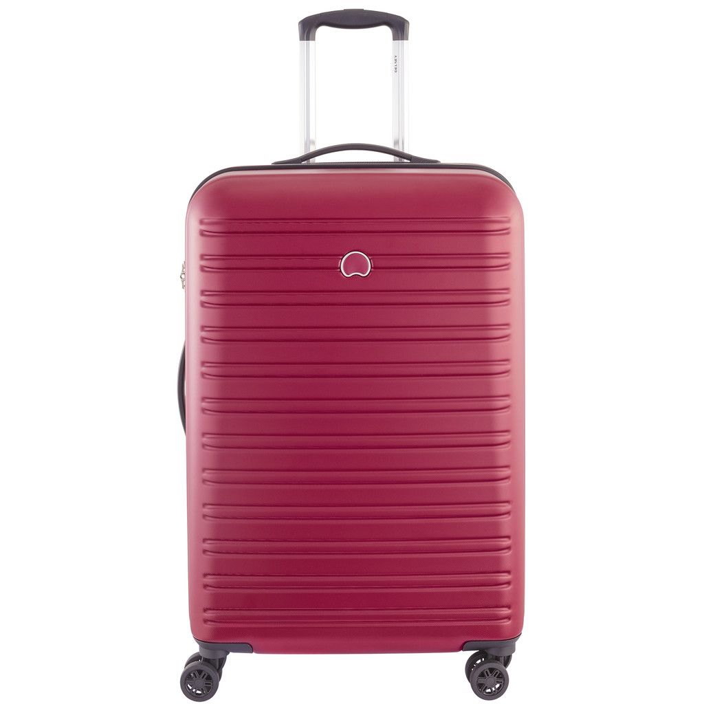 Delsey Segur 4 Wiel Trolley 70 red Harde Koffer online kopen