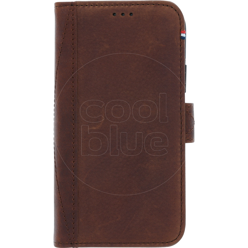 Decoded Leather Impact Wallet Apple Iphone Xxs Book Case Bruin decoded kopen in de aanbieding