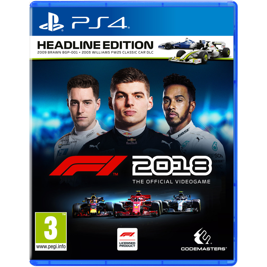 F1 2018 Headline Edition PS4