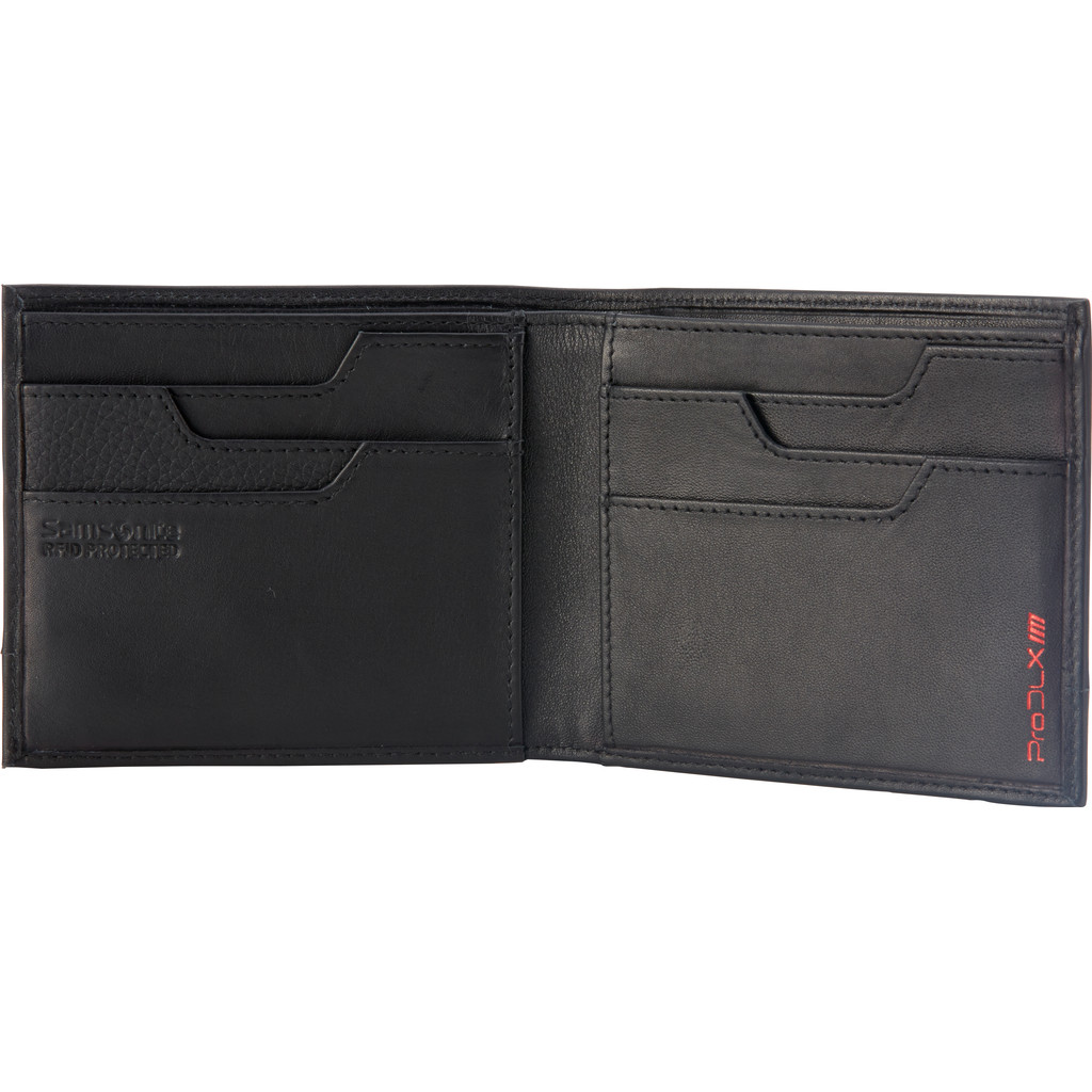 Samsonite Pro Dlx 4S Slg Billfold 6Cc Black samsonite kopen in de aanbieding