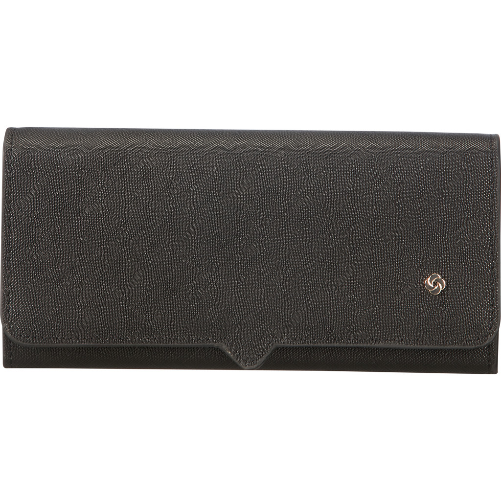 Samsonite Miss Journey Slg Wallet 14Cc Coin Black samsonite kopen in de aanbieding