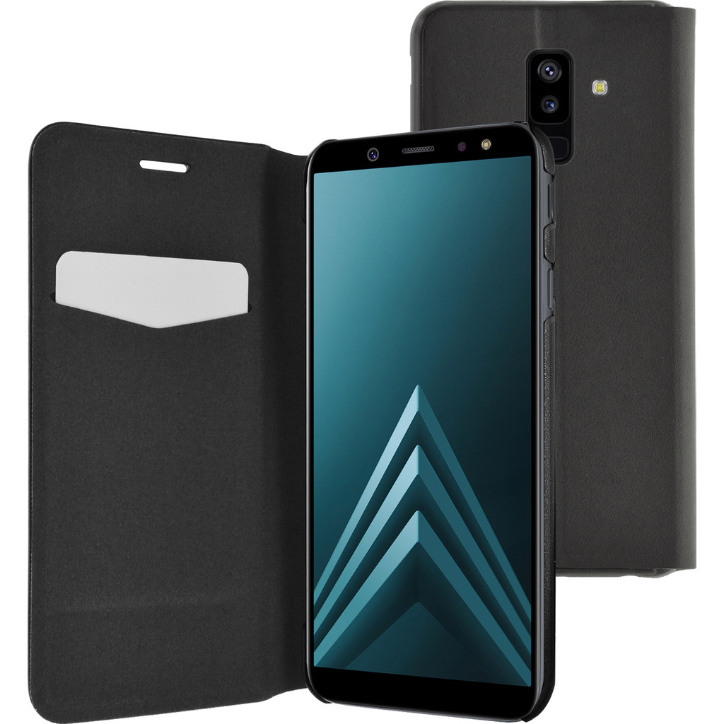 Azuri Booklet Ultra Thin Samsung Galaxy A6 Plus 2018 Zwart azuri kopen in de aanbieding