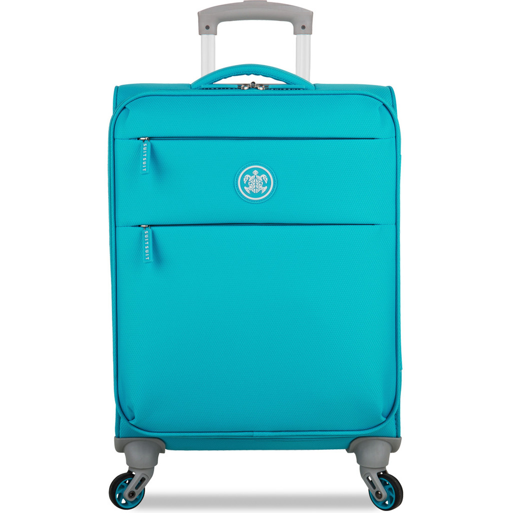 SuitSuit Caretta Soft Trolley 53 peppy blue Zachte koffer online kopen