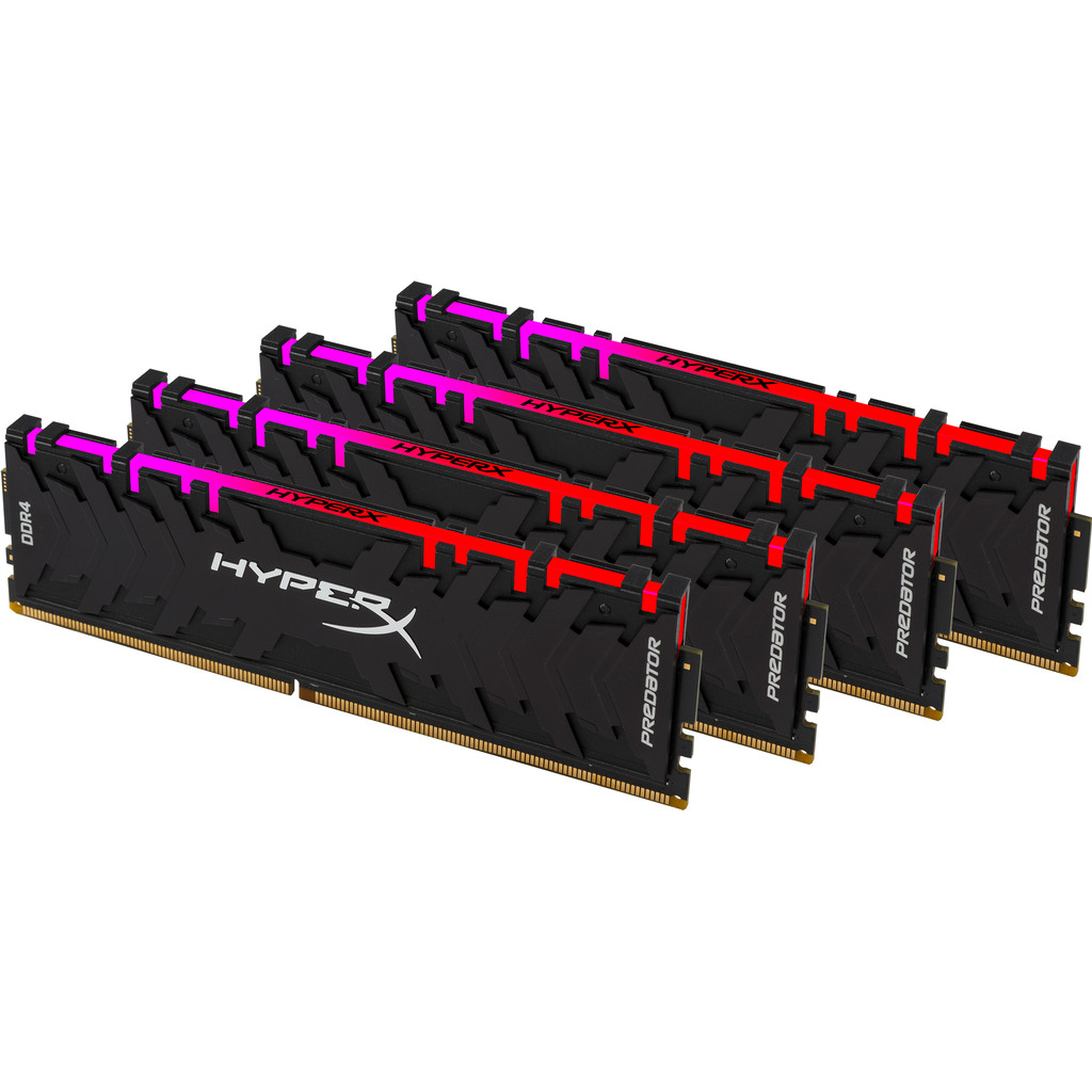 Kingston Hyperx Predator Rgb 32Gb Ddr4 Dimm 2933Mhz 4X8Gb kingston kopen in de aanbieding Kingston Hyperx Predator Rgb 32Gb Ddr4 Dimm 2933Mhz 4X8Gb kingston kopen in de aanbieding