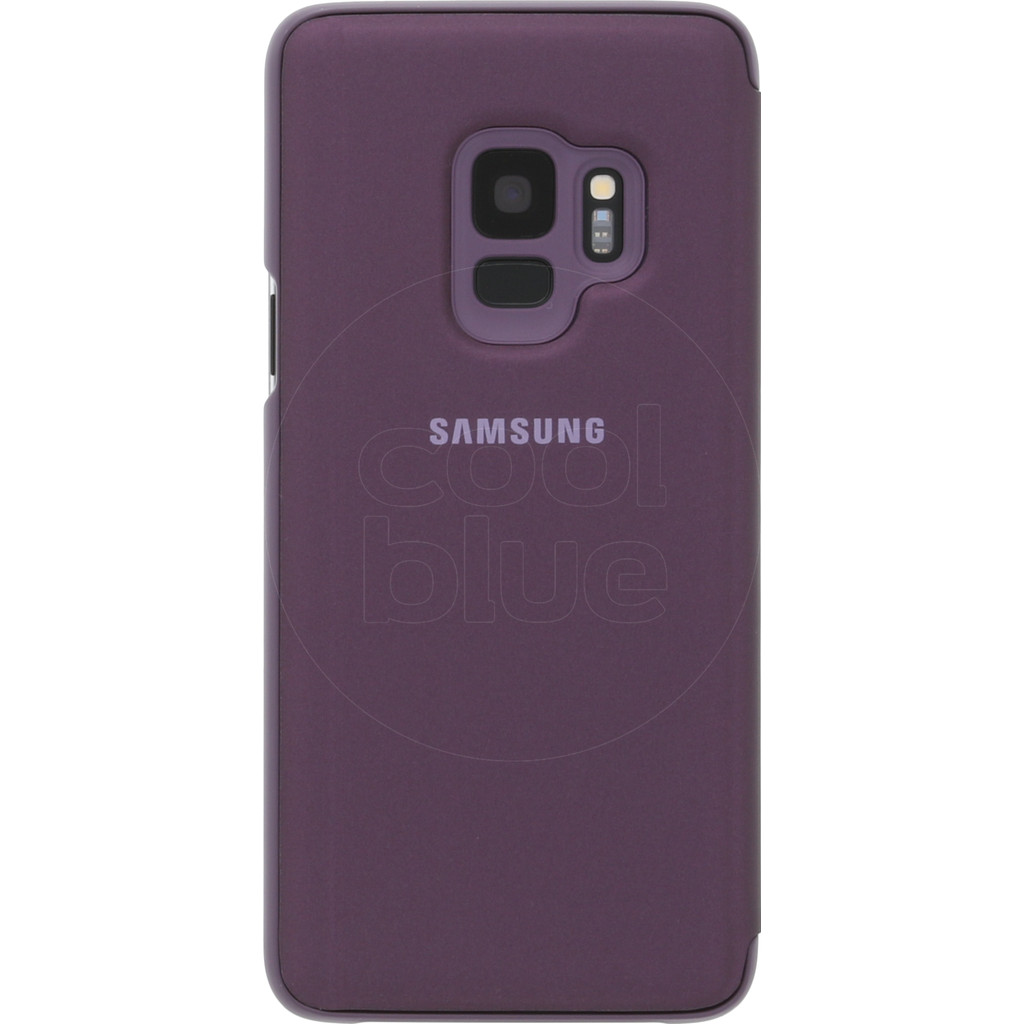 Samsung Galaxy S9 Clear Stand View Cover Paars samsung kopen in de aanbieding