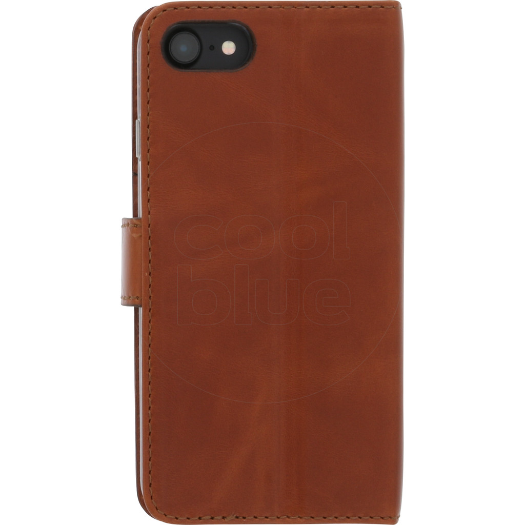Valenta Booklet Premium Apple Iphone 78 Book Case Bruin valenta kopen in de aanbieding