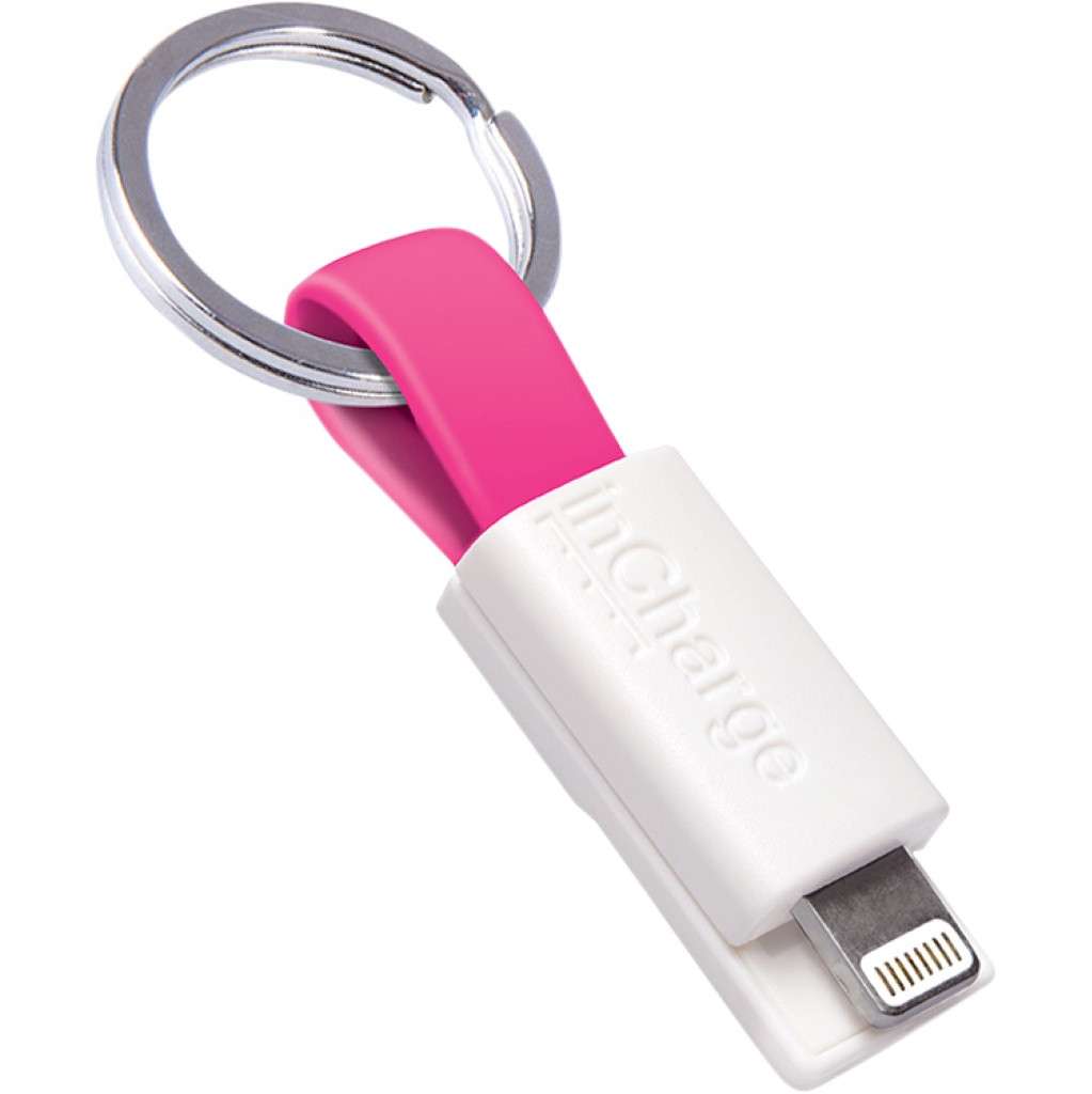 Incharge Lightning Kabel 38Cm Roze incharge kopen in de aanbieding