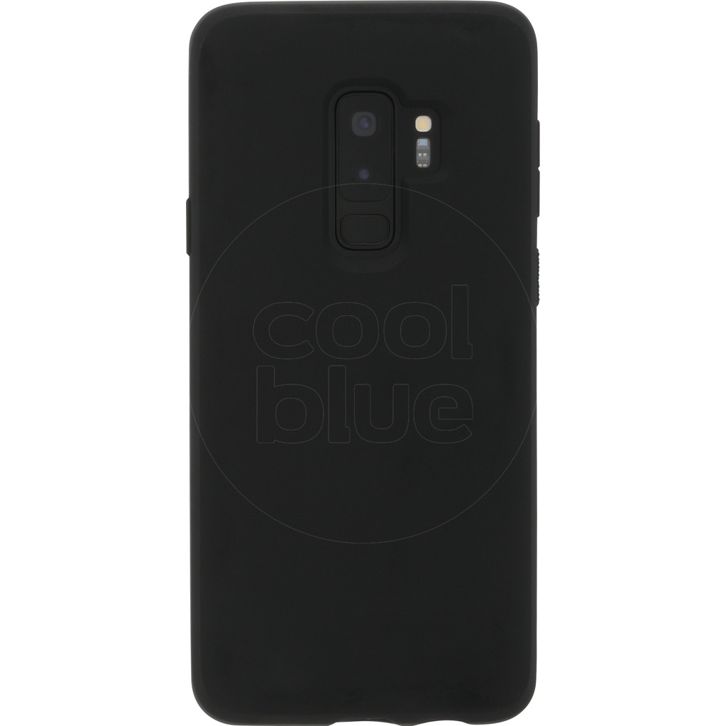 Spigen Liquid Crystal Samsung Galaxy S9 Plus Back Cover Zwart spigen kopen in de aanbieding