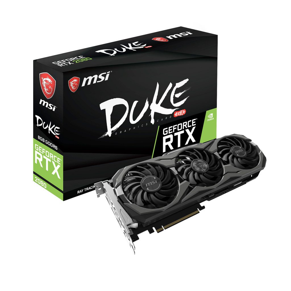 MSI GeForce RTX 2080 DUKE OC 8G