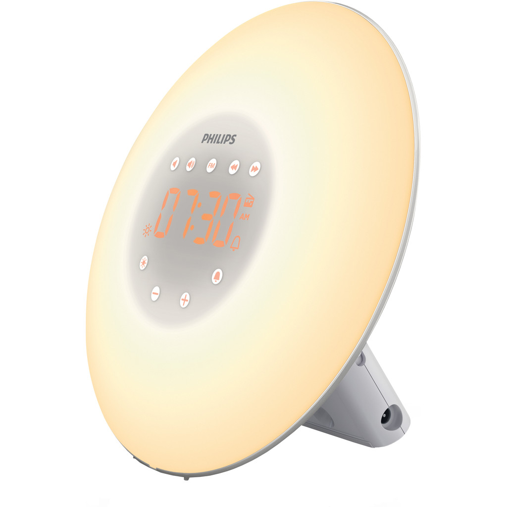 Philips Wake Up Light Hf350605 Zilver philips kopen in de aanbieding