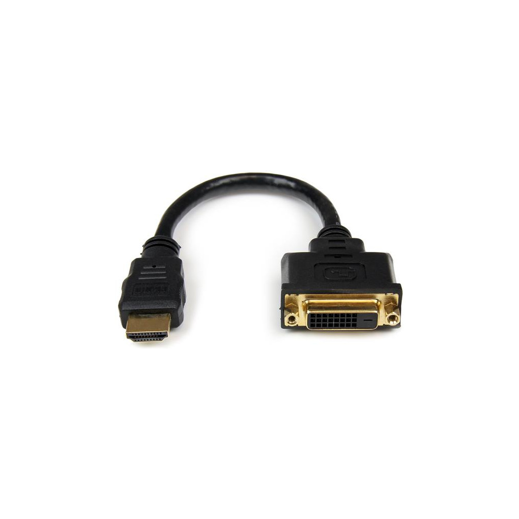 Startech HDMI naar DVI-D Video Adapter Kabel 20 cm
