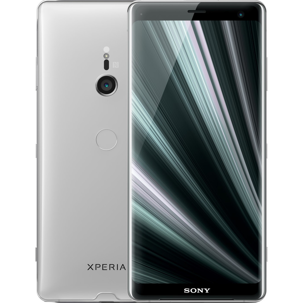 Sony Xperia XZ3 Zilver-64 GB opslagcapaciteit 6 inch Quad HD scherm Android 9.0 Pie