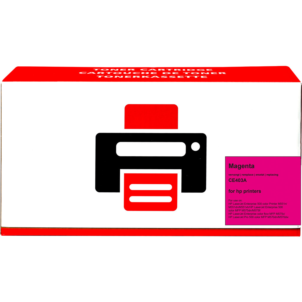 Pixeljet Huismerk 507A Toner Magenta Voor Hp Printers Ce403A pixeljet kopen in de aanbieding