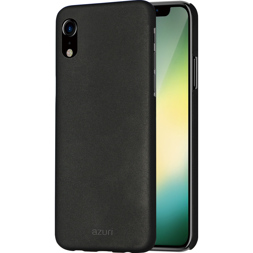 Azuri Metallic Soft Touch Apple Iphone Xr Back Cover Zwart azuri kopen in de aanbieding Azuri Metallic Soft Touch Apple Iphone Xr Back Cover Zwart azuri kopen in de aanbieding