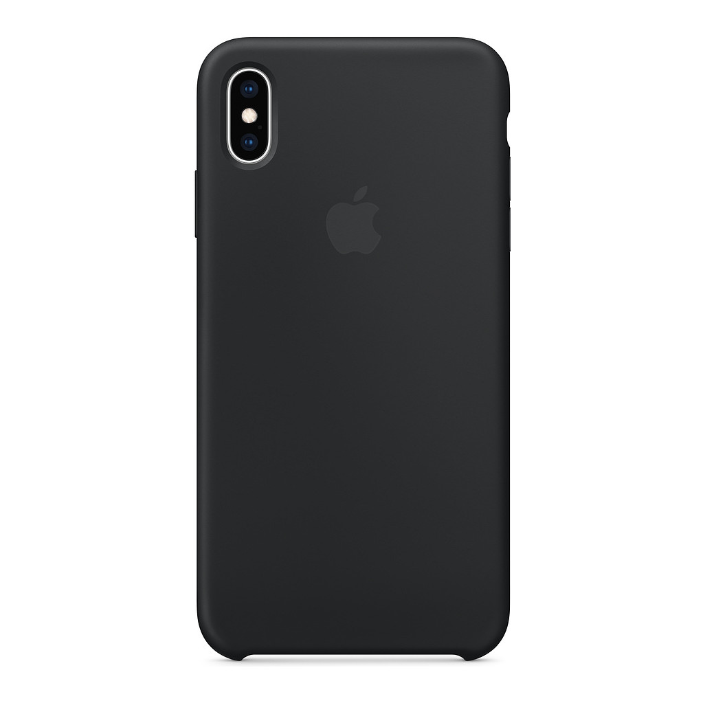 Apple Iphone Xs Max Silicone Back Cover Zwart apple kopen in de aanbieding