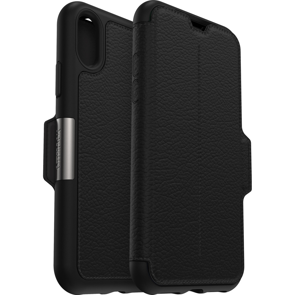Otterbox Strada Apple Iphone Xs Book Case Zwart otterbox kopen in de aanbieding