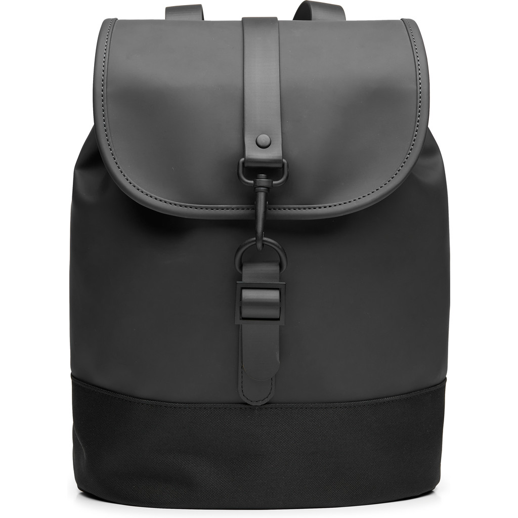 Rains Original Drawstring Backpack black Rugzak online kopen