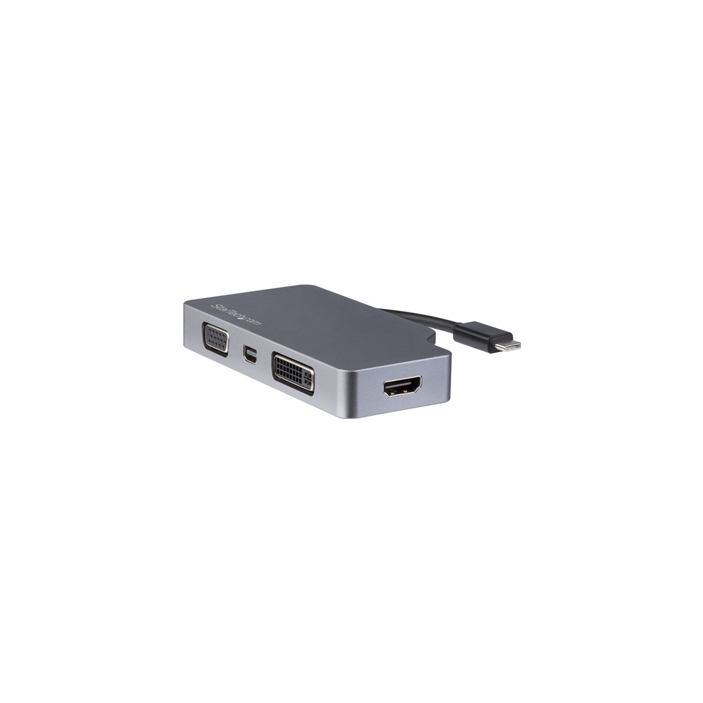 Startech Usb C 4 In 1 Video Converter Space Gray startech kopen in de aanbieding Startech Usb C 4 In 1 Video Converter Space Gray startech kopen in de aanbieding