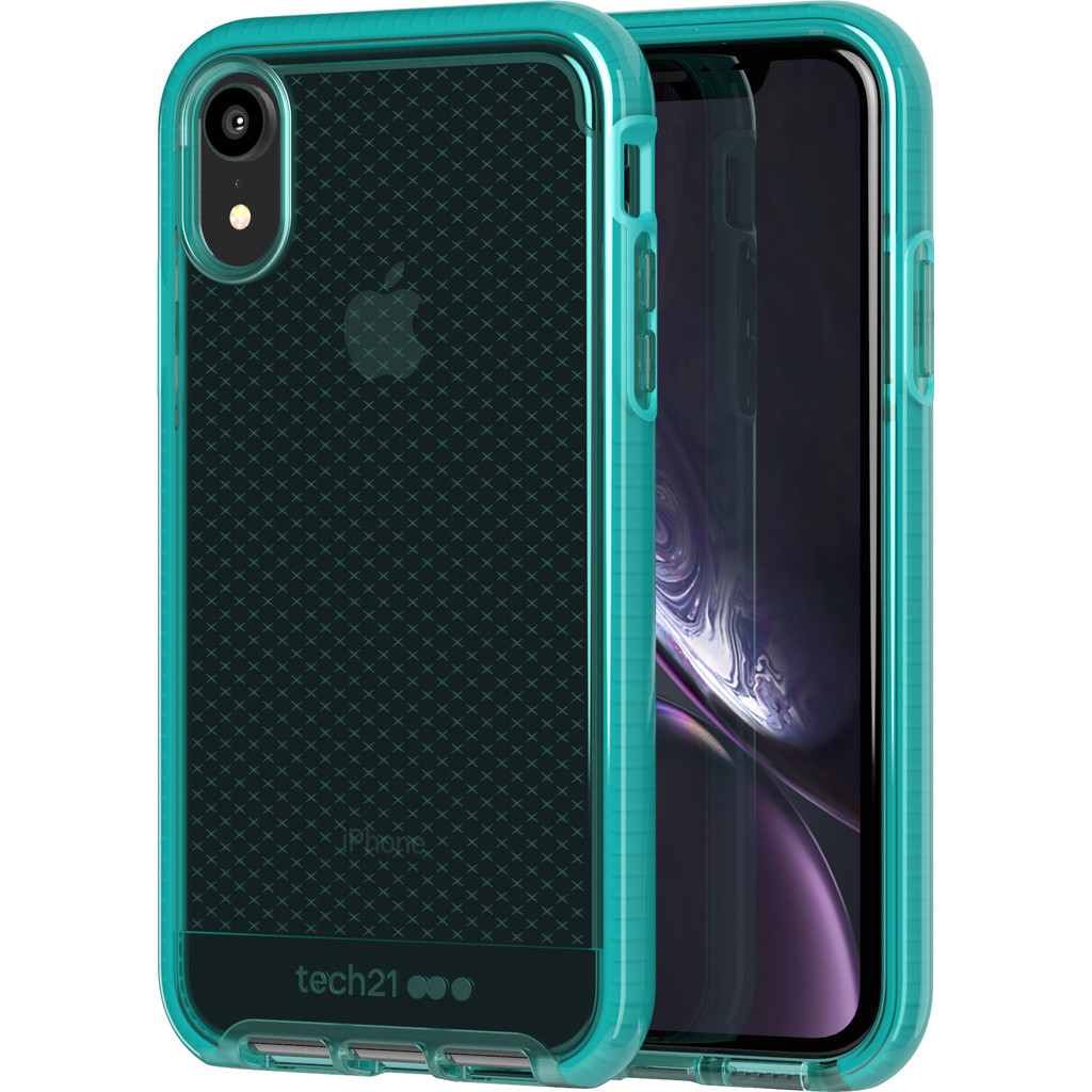 Tech21 Evo Check Apple Iphone Xr Back Cover Groen tech21 kopen in de aanbieding