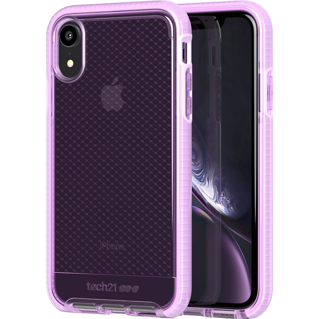 Tech21 Evo Check Apple Iphone Xr Back Cover Roze tech21 kopen in de aanbieding Tech21 Evo Check Apple Iphone Xr Back Cover Roze tech21 kopen in de aanbieding