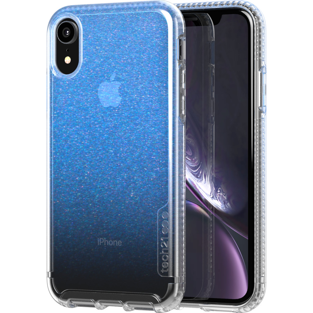 Tech21 Pure Shimmer Iphone Xr Back Cover Iridescent Blauw tech21 kopen in de aanbieding Tech21 Pure Shimmer Iphone Xr Back Cover Iridescent Blauw tech21 kopen in de aanbieding