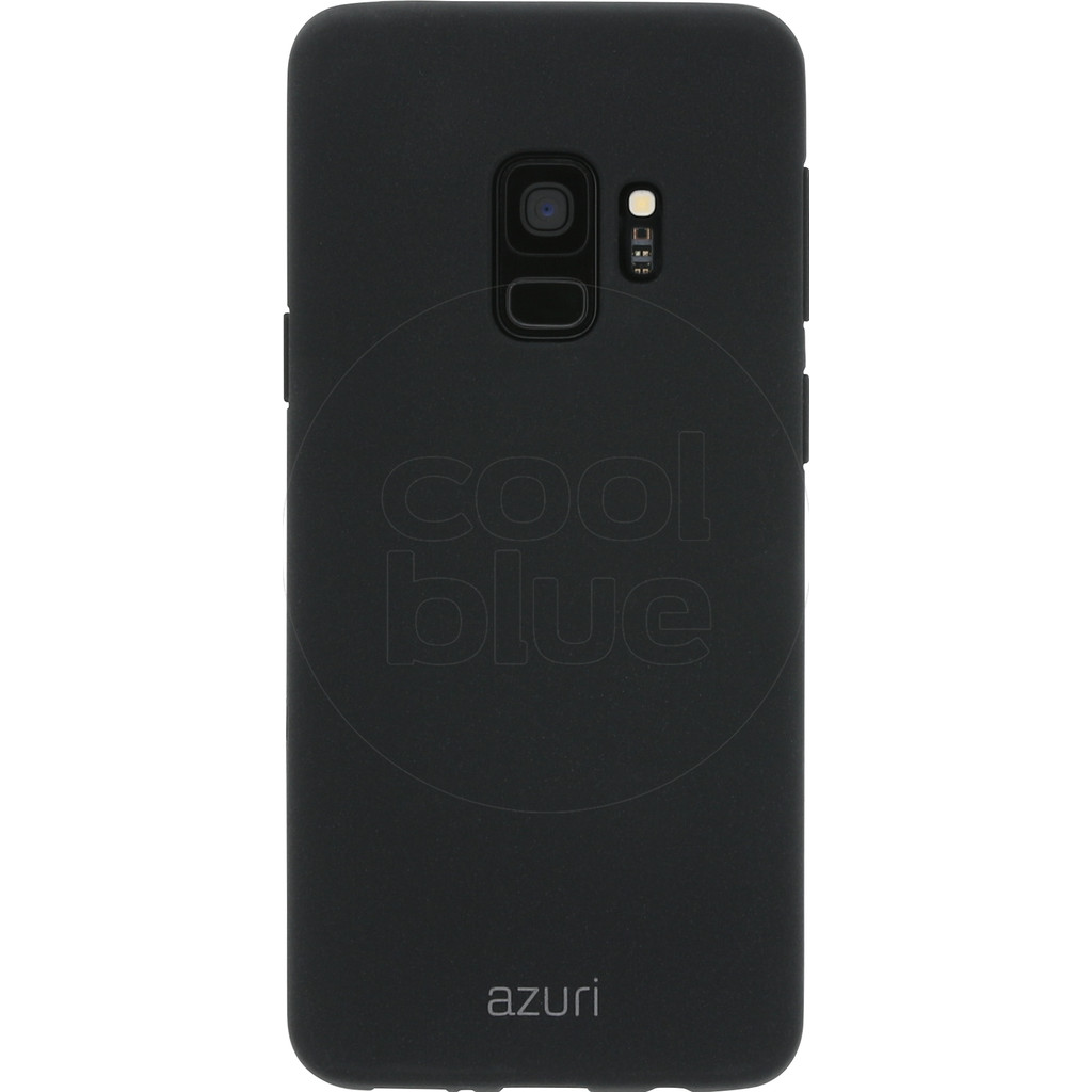 Azuri Flexible Sand Samsung Galaxy S9 Back Cover Zwart azuri kopen in de aanbieding