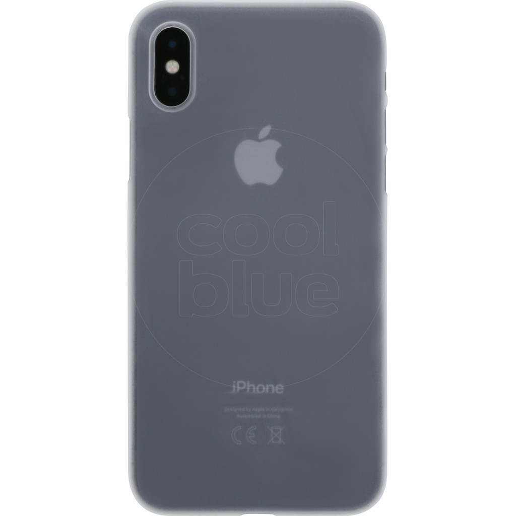 Azuri Ultra Thin Apple Iphone X Back Cover Wit azuri kopen in de aanbieding