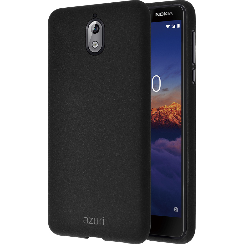 Azuri Flexible Sand Nokia 31 Back Cover Zwart azuri kopen in de aanbieding