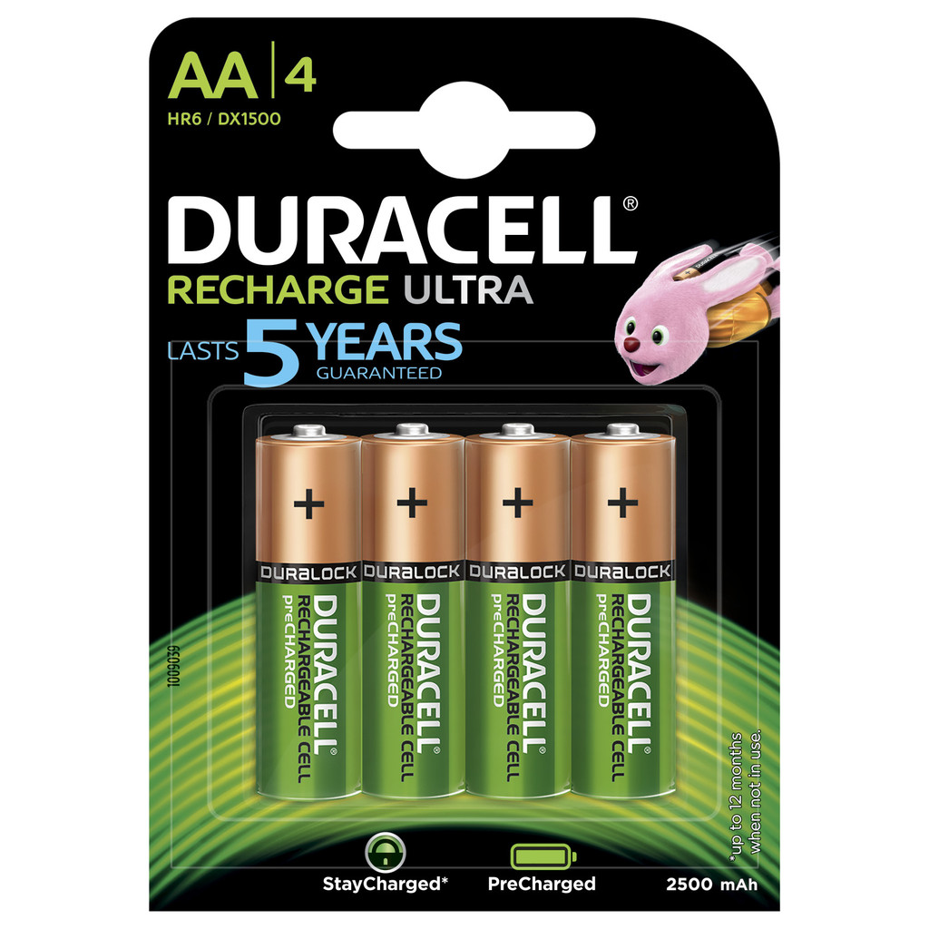 Duracell Recharge Ultra Aa Batterijen 4 Stuks duracell kopen in de aanbieding