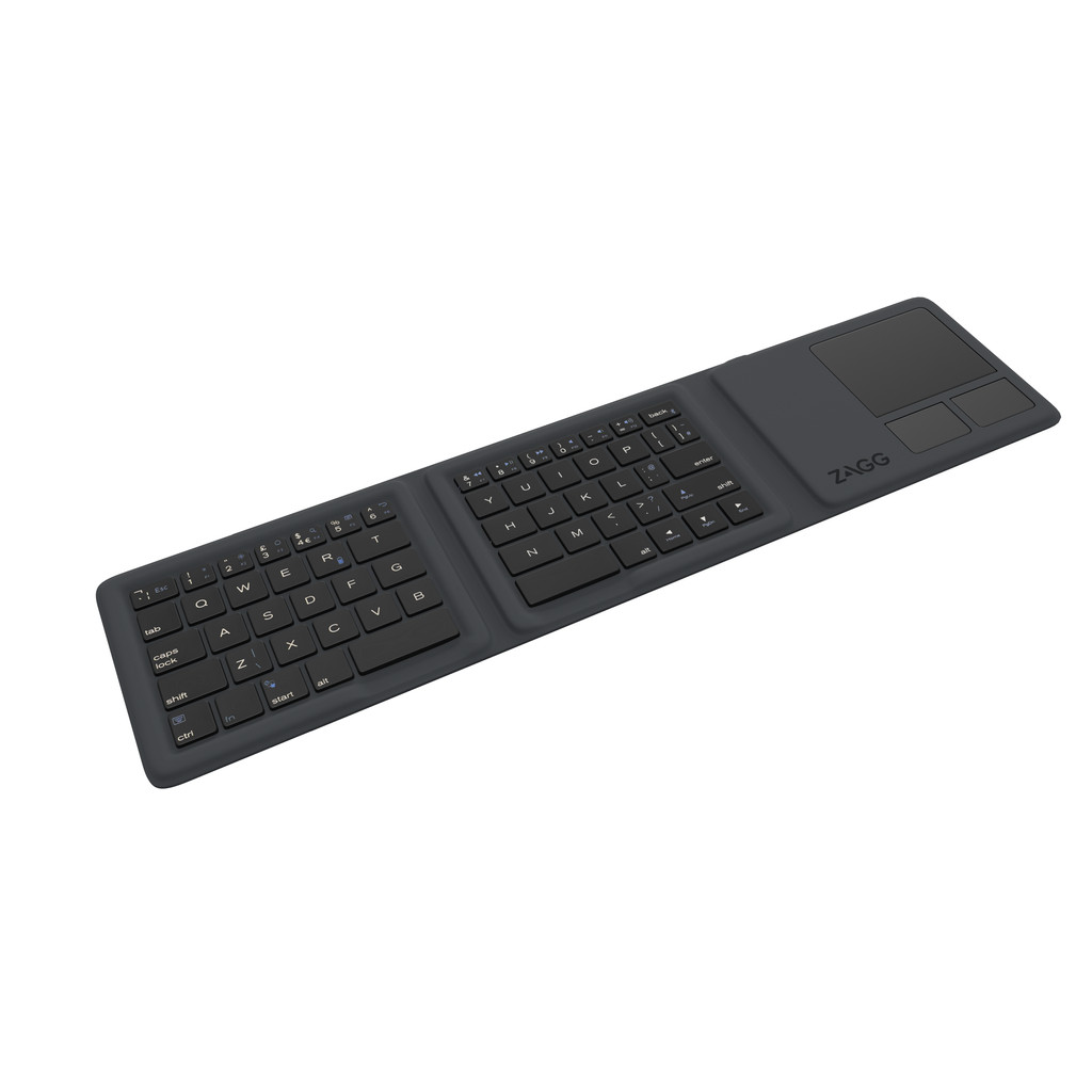 Zagg Trifold Draadloos Bluetooth Toetsenbord Met Touchpad Qwerty zagg kopen in de aanbieding