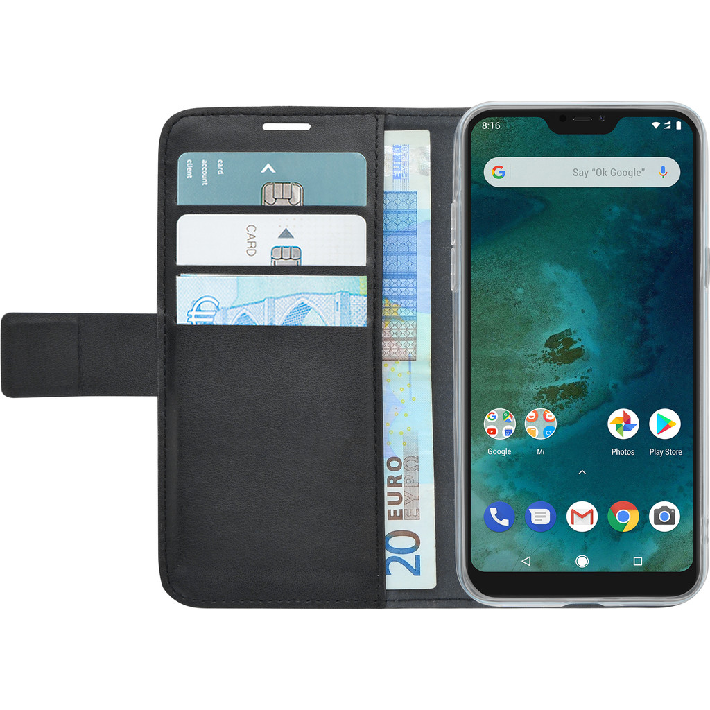 Azuri Wallet Magneet Xiaomi Mi A2 Lite Book Case Zwart azuri kopen in de aanbieding