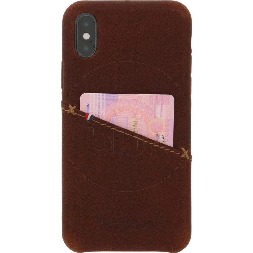 Decoded Leather Apple Iphone Xxs Back Cover Bruin decoded kopen in de aanbieding