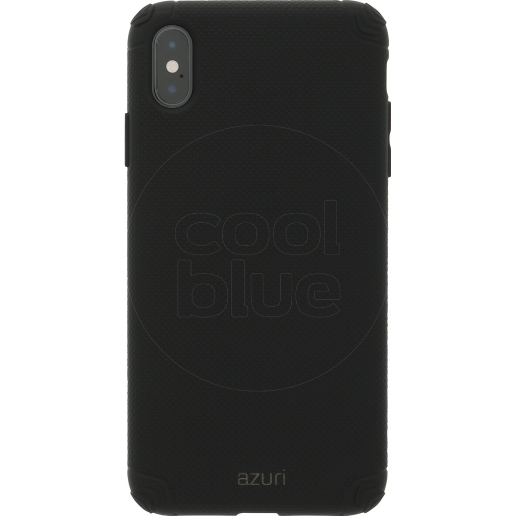 Azuri Ruggedized Combat Apple Iphone Xs Max Back Cover Zwart azuri kopen in de aanbieding