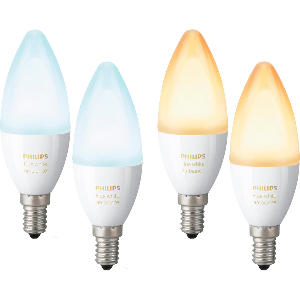 Philips Hue White Ambiance E14 2X Duopack philips kopen in de aanbieding Philips Hue White Ambiance E14 2X Duopack philips kopen in de aanbieding