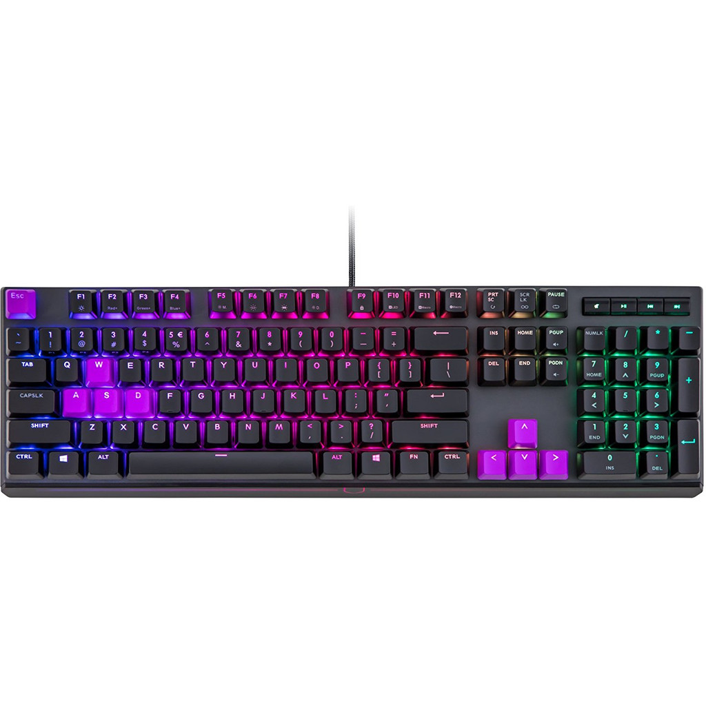 Cooler Master Coolermaster Mk750 Mechanisch Gaming Toetsenbord Cherry Mx Blue cooler master kopen in de aanbieding Cooler Master Coolermaster Mk750 Mechanisch Gaming Toetsenbord Cherry Mx Blue cooler master kopen in de aanbieding