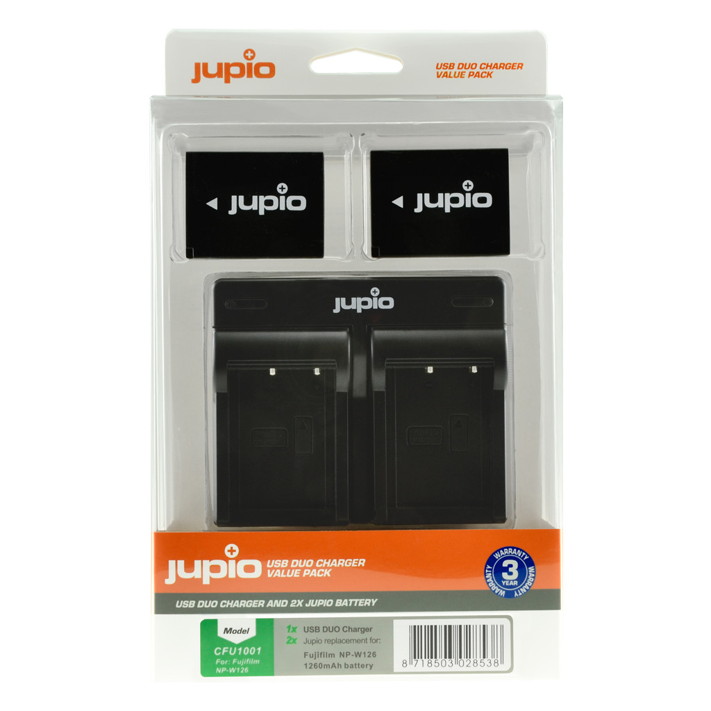 Jupio Kit 2X Battery Np W126S Usb Dual Charger jupio kopen in de aanbieding Jupio Kit 2X Battery Np W126S Usb Dual Charger jupio kopen in de aanbieding