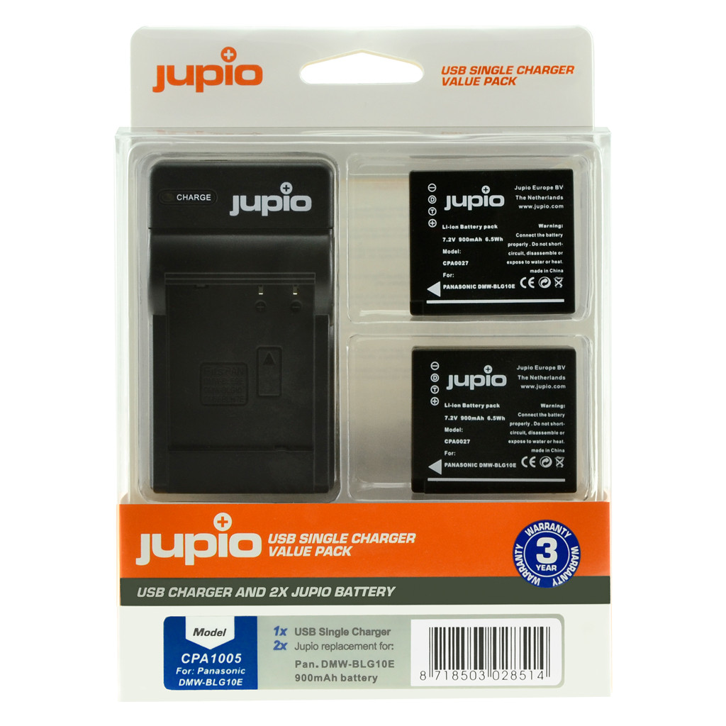 Jupio Kit 2X Battery Dmw Blg10E Usb Single Charger jupio kopen in de aanbieding Jupio Kit 2X Battery Dmw Blg10E Usb Single Charger jupio kopen in de aanbieding