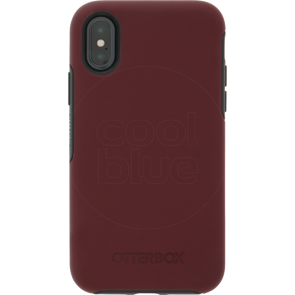 Otterbox Symmetry Apple Iphone X Back Cover Rood otterbox kopen in de aanbieding