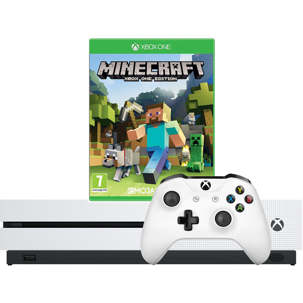Xbox One S 1TB + Minecraft-