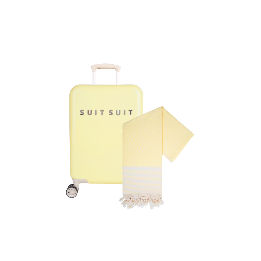 Suitsuit Fabulous Fifties Spinner 76Cm Mango Cream suitsuit kopen in de aanbieding