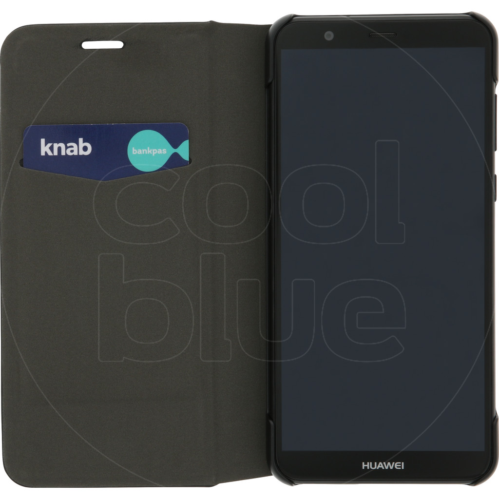 Azuri Booklet Ultra Thin Huawei P Smart Book Case Zwart azuri kopen in de aanbieding