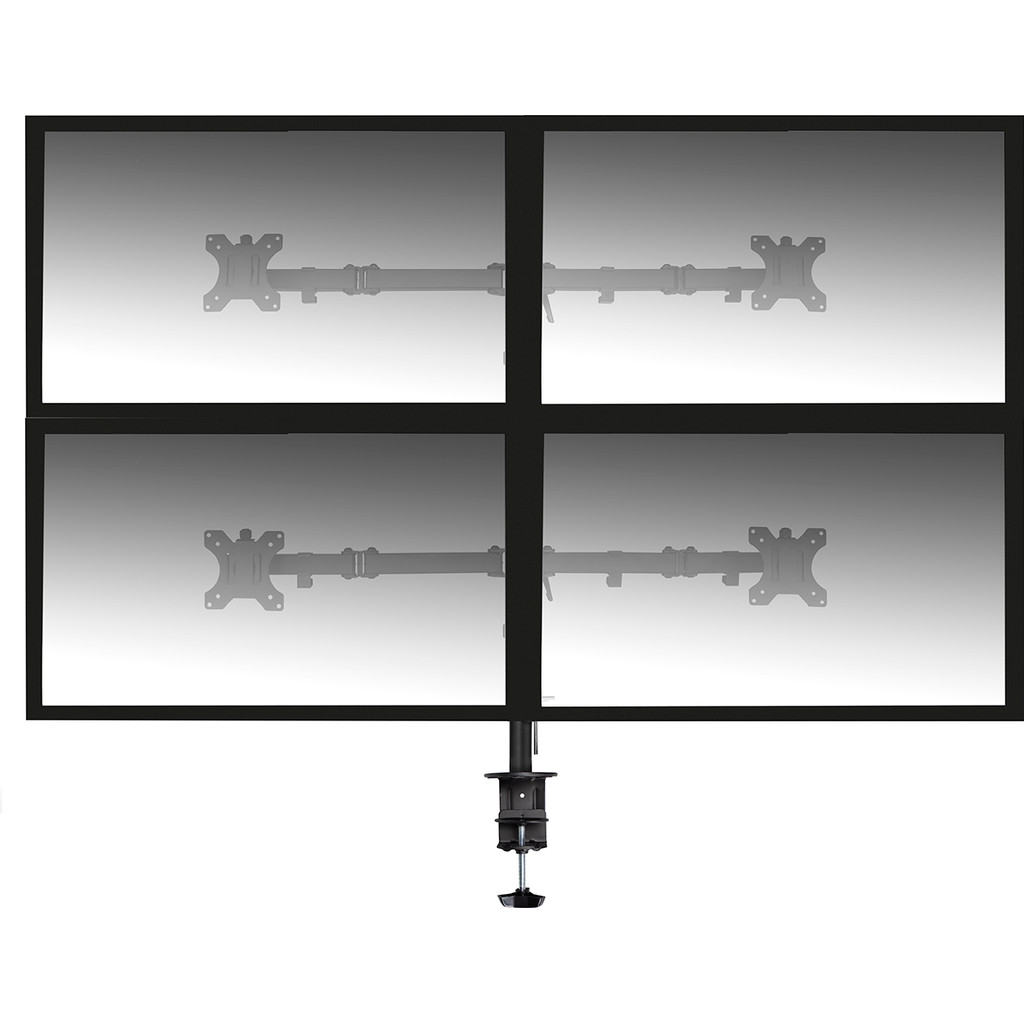 Ewent EW1514 Monitor Beugel voor 4 Monitoren