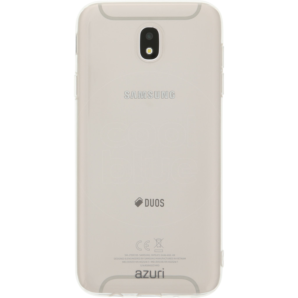 Azuri Tpu Ultra Thin Samsung Galaxy J7 2017 Back Cover Transparant azuri kopen in de aanbieding